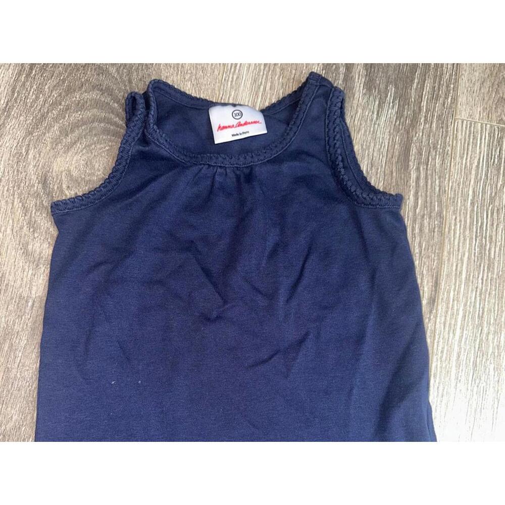 Hanna Andersson Baby Tank Top - 100% Pima Cotton, Navy